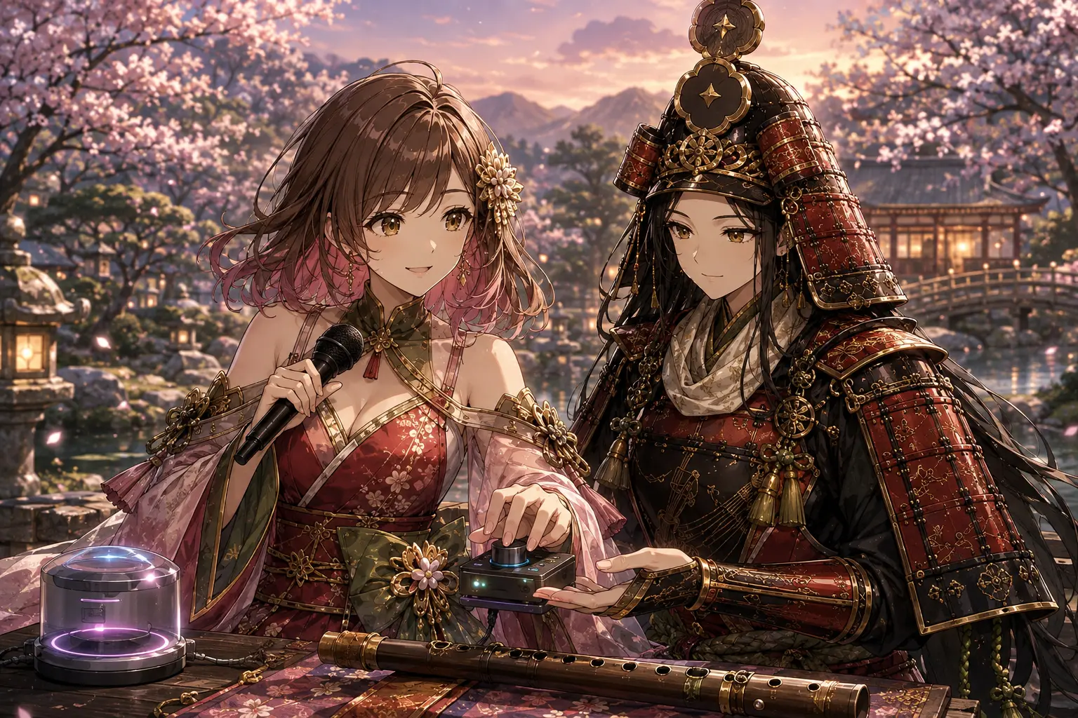 福井代表・越前ましろと武将AI・朝倉義景