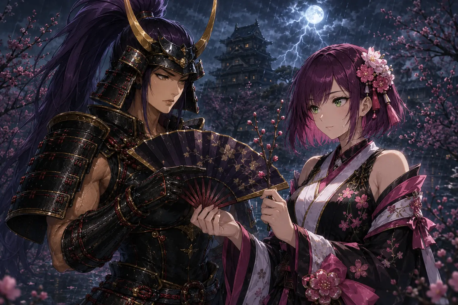 茨城代表・水戸菜々と武将AI・佐竹義重