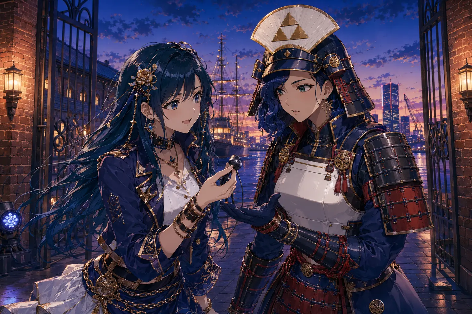 神奈川代表・港 美波と武将AI・北条氏康