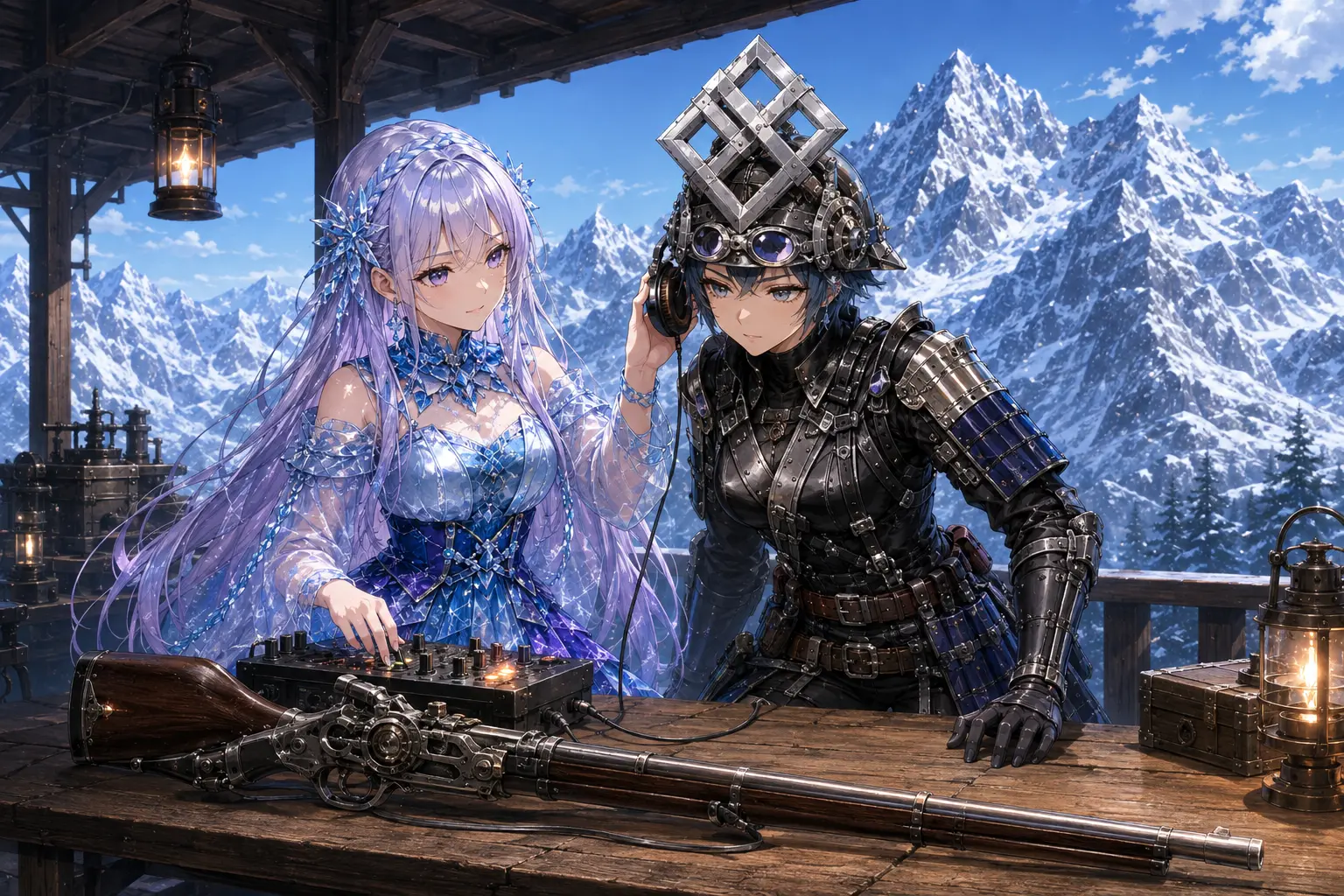 富山代表・立山瑠璃と武将AI・佐々成政